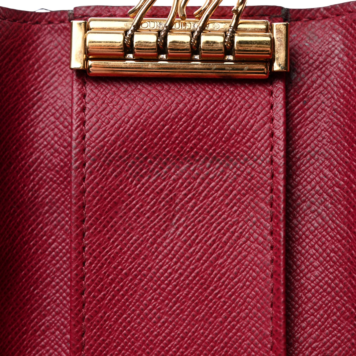Monogram 4 Key Multicles Holder Fuchsia