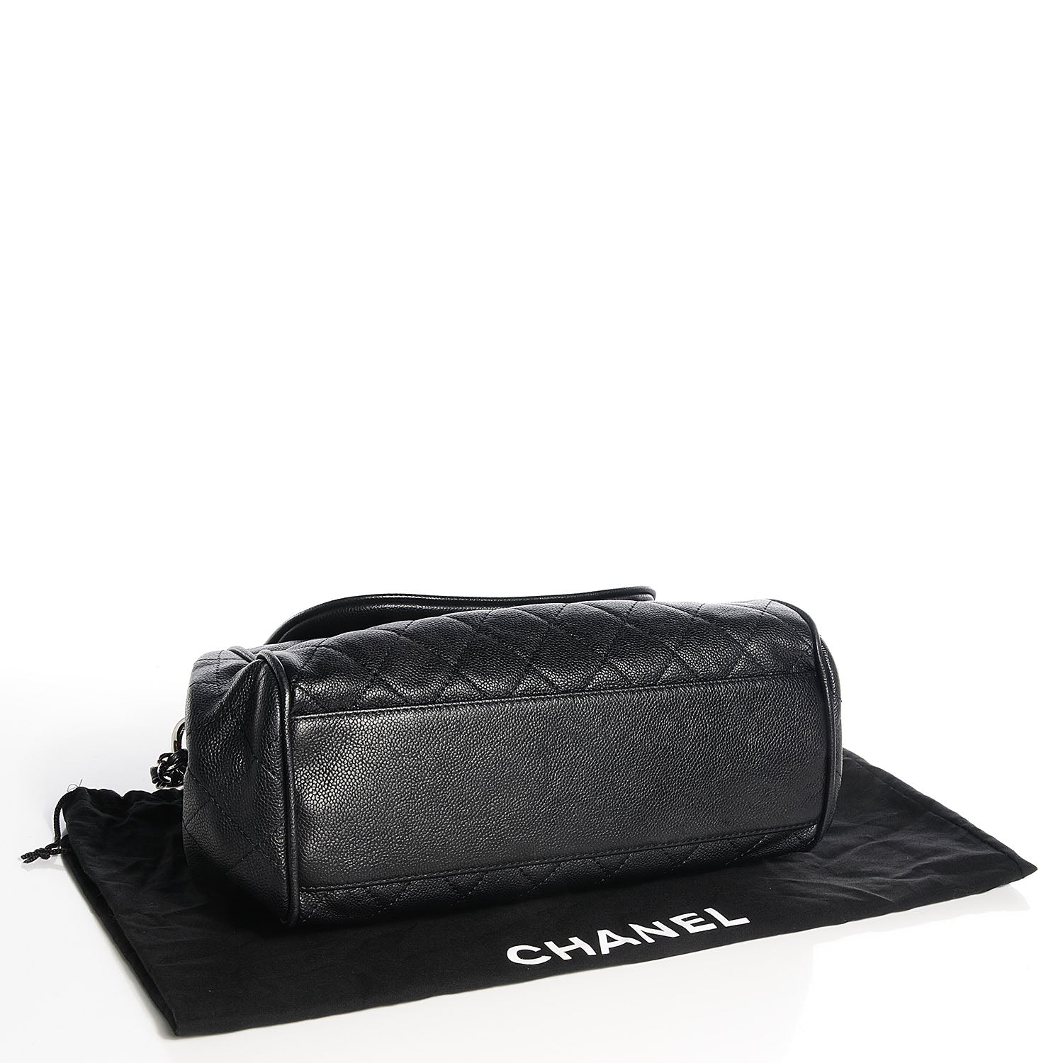 Chanel Caviar Quilted Timeless Accordion Flap Black 4 of 7