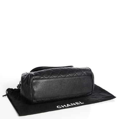 Chanel Caviar Quilted Timeless Accordion Flap Black 4 of 7