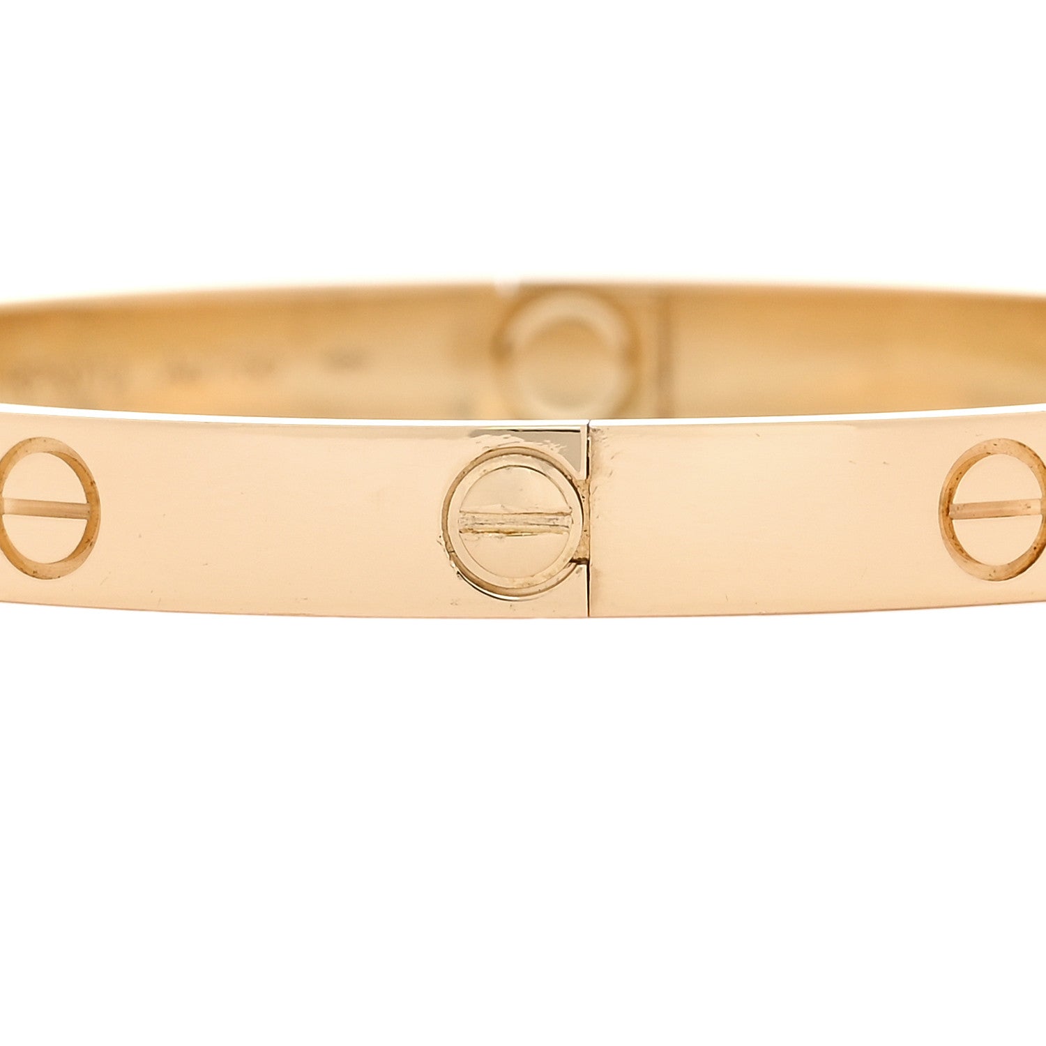 Cartier 18K Yellow Gold LOVE Bracelet 18 5 of 9