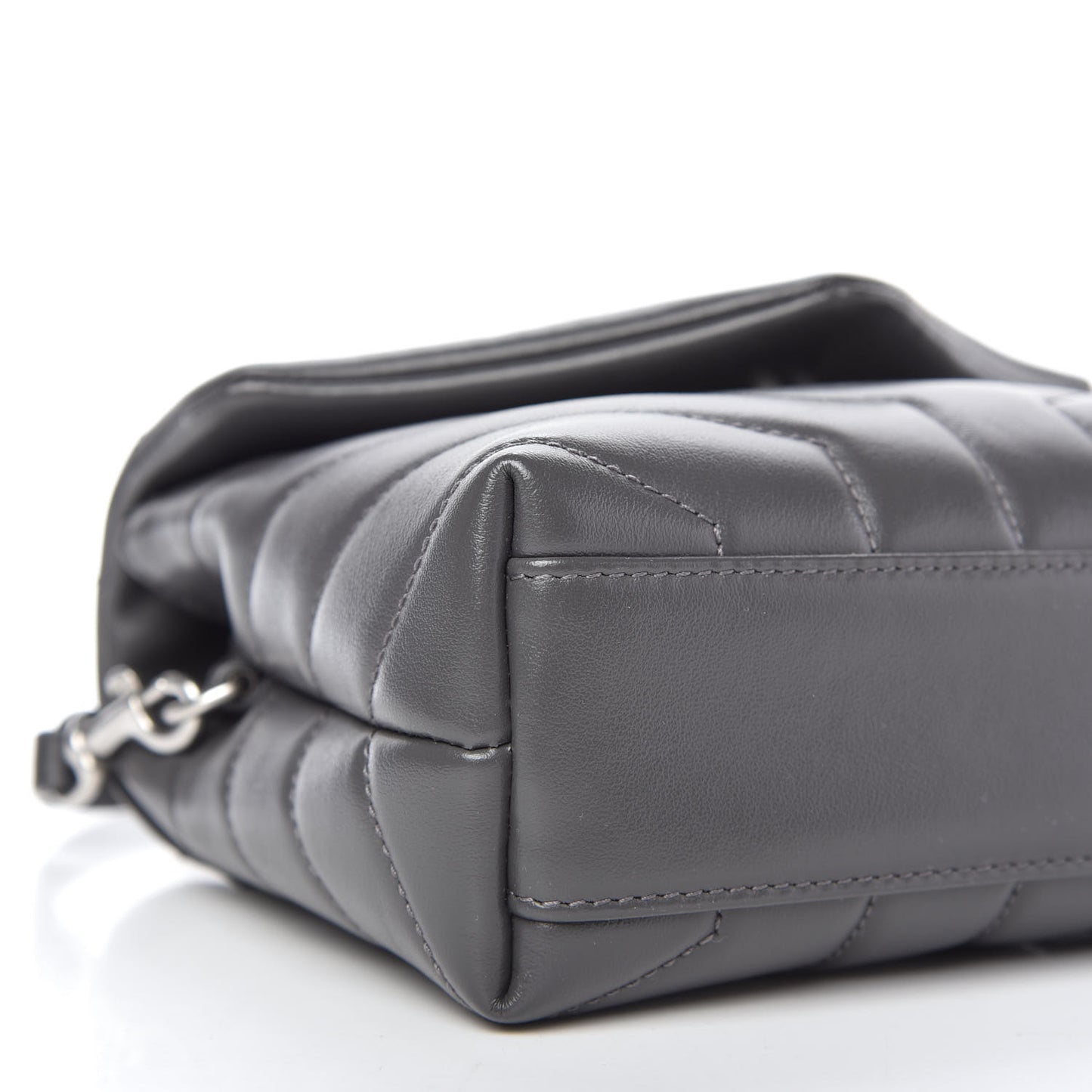 Calfskin Y Quilted Monogram Toy Loulou Crossbody Bag Storm