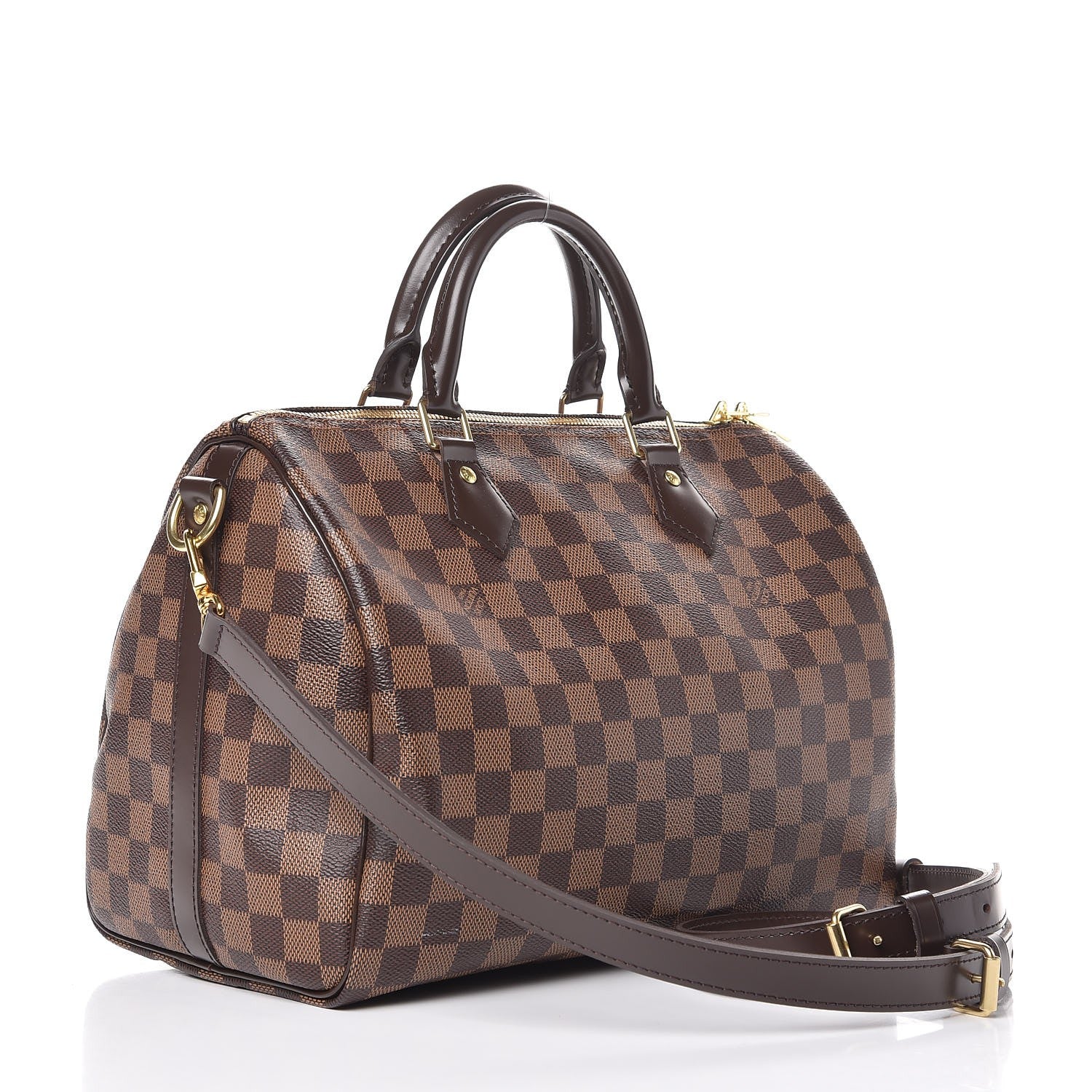 Louis Vuitton Damier Ebene Speedy Bandouliere 30 3 of 8