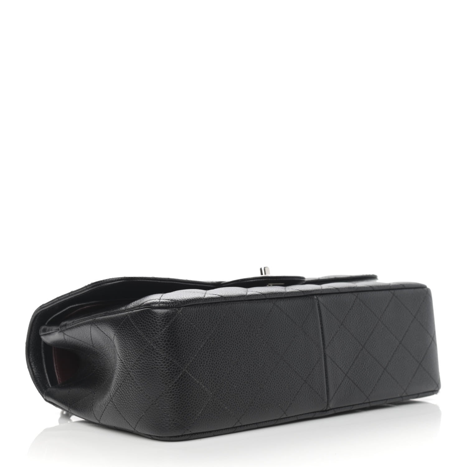 Chanel Caviar Quilted Jumbo Double Flap Black 4 of 11