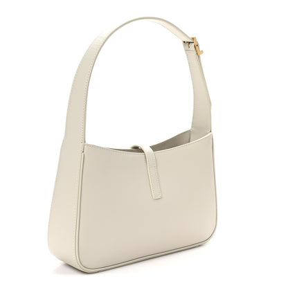 Saint Laurent Smooth Calfskin Le 5 A 7 Hobo Blanc Vintage 3 of 10