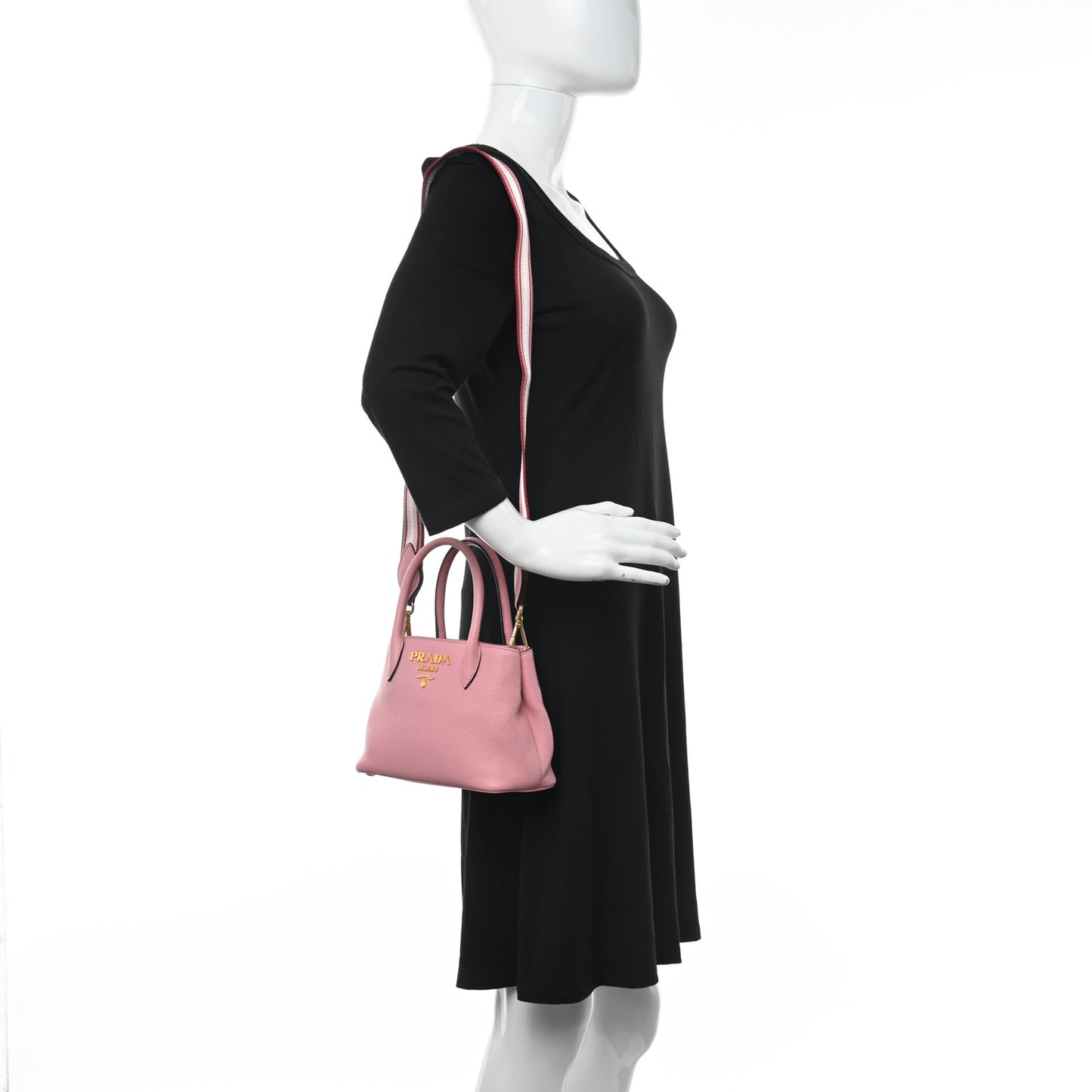 Vitello Daino Dual Strap Open Tote Petalo