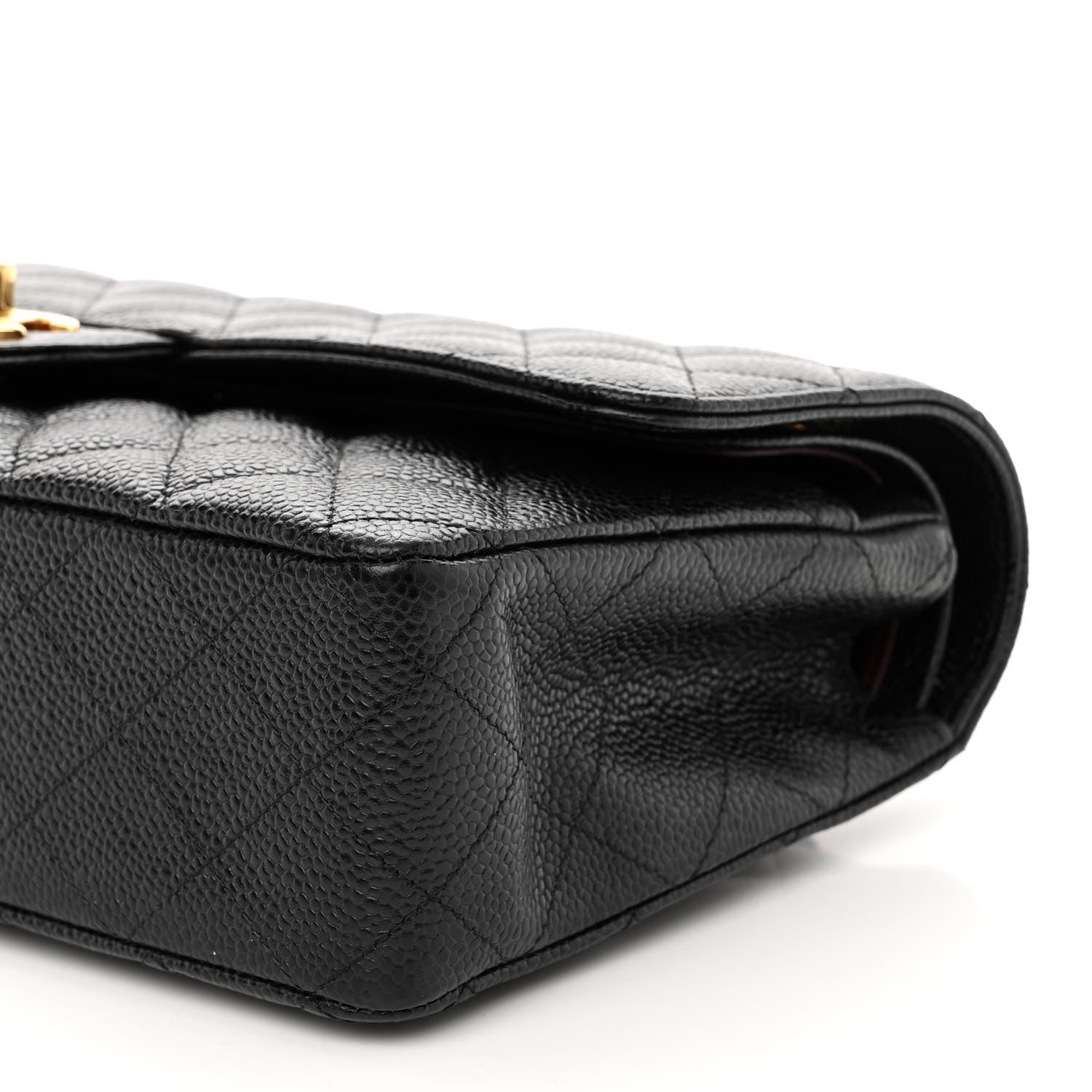 Chanel Caviar Quilted Medium Double Flap Black 10 of 10