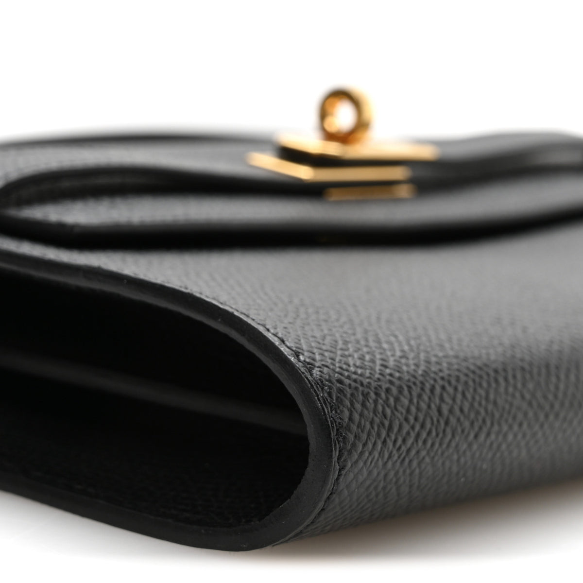 Hermes Epsom Kelly Wallet To Go Black 9 of 11