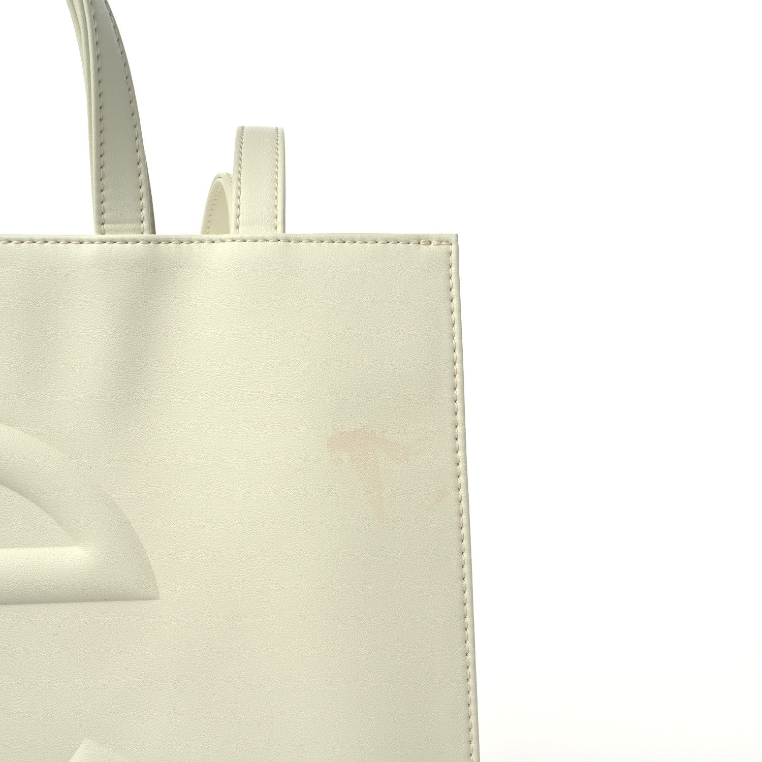 Telfar Vegan Leather Medium Shopping Bag Glue 10 of 10
