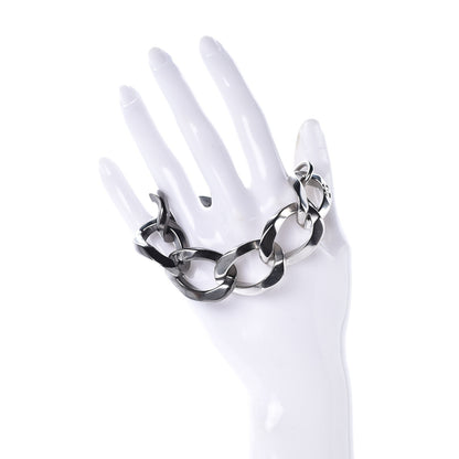 Chanel Chain Link CC Bracelet Silver 2 of 5
