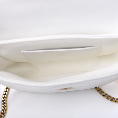 Louis Vuitton Calfskin New Wave Multi Pochette Snow 4 of 8