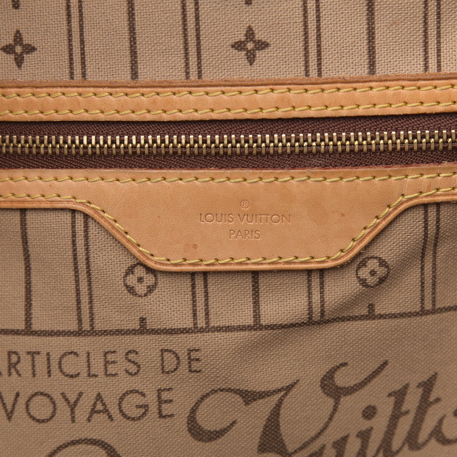 Louis Vuitton Monogram Neverfull MM 6 of 19