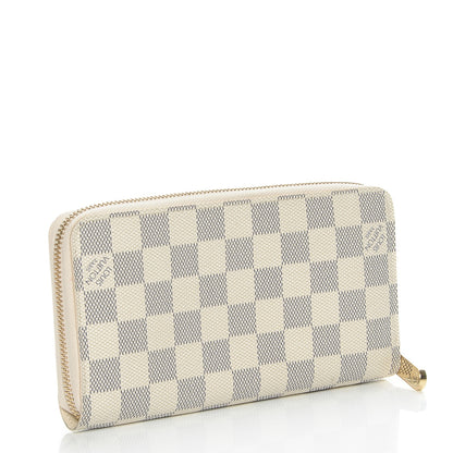 Louis Vuitton Damier Azur Zippy Wallet 3 of 8