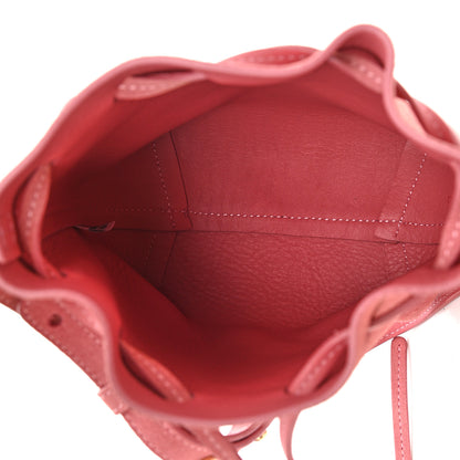 Mansur Gavriel Suede Mini Mini Bucket Bag Blush 4 of 8