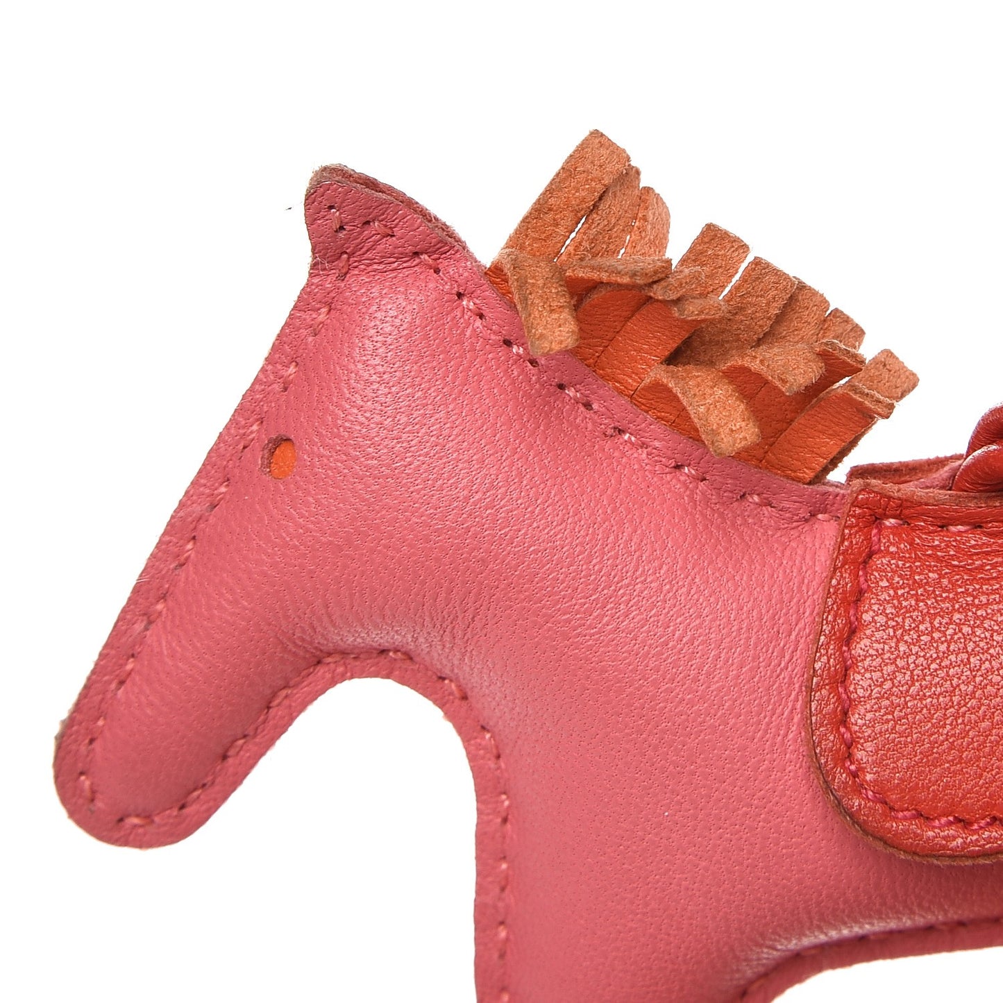 Milo Lambskin Grigri Rodeo Bag Charm PM Rose Azalee Orange Poppy Rouge Indien
