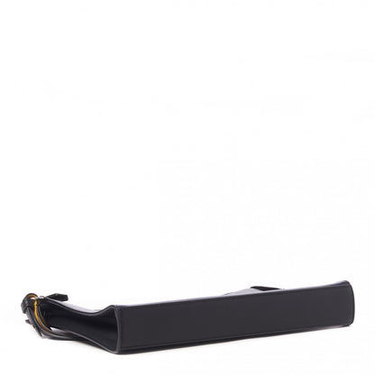 Fendi Vitello Grace Light Logo Clutch Bag Black Sunflower 3 of 7