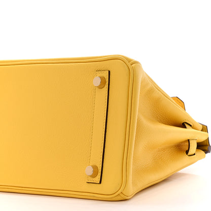 Hermes Taurillon Novillo Birkin 25 Jaune De Naples 10 of 10