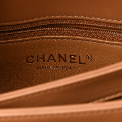 Chanel Lambskin Quilted Small Trendy CC Flap Dual Handle Bag Camel 6 of 14