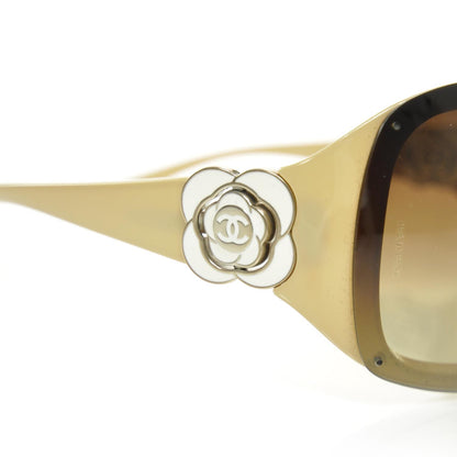 Chanel Camellia CC Sunglasses 6032 5 of 8