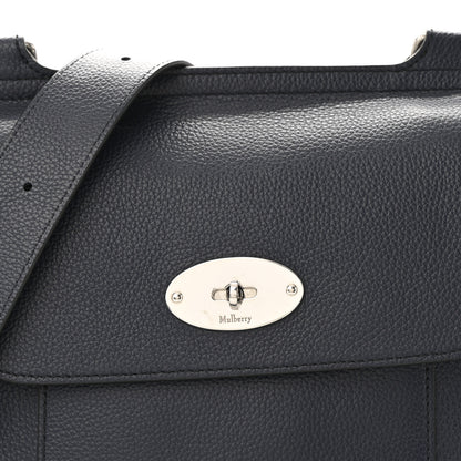 Mulberry Small Classic Grain Calfskin Antony Messenger Crossbody Night Sky 7 of 11