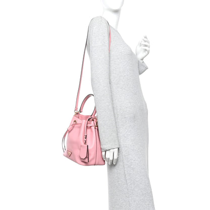 Prada Saffiano Cuir Bucket Bag Petalo 2 of 9