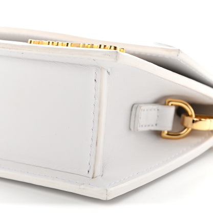 Jacquemus Smooth Calfskin Le Chiquito Long White 9 of 10