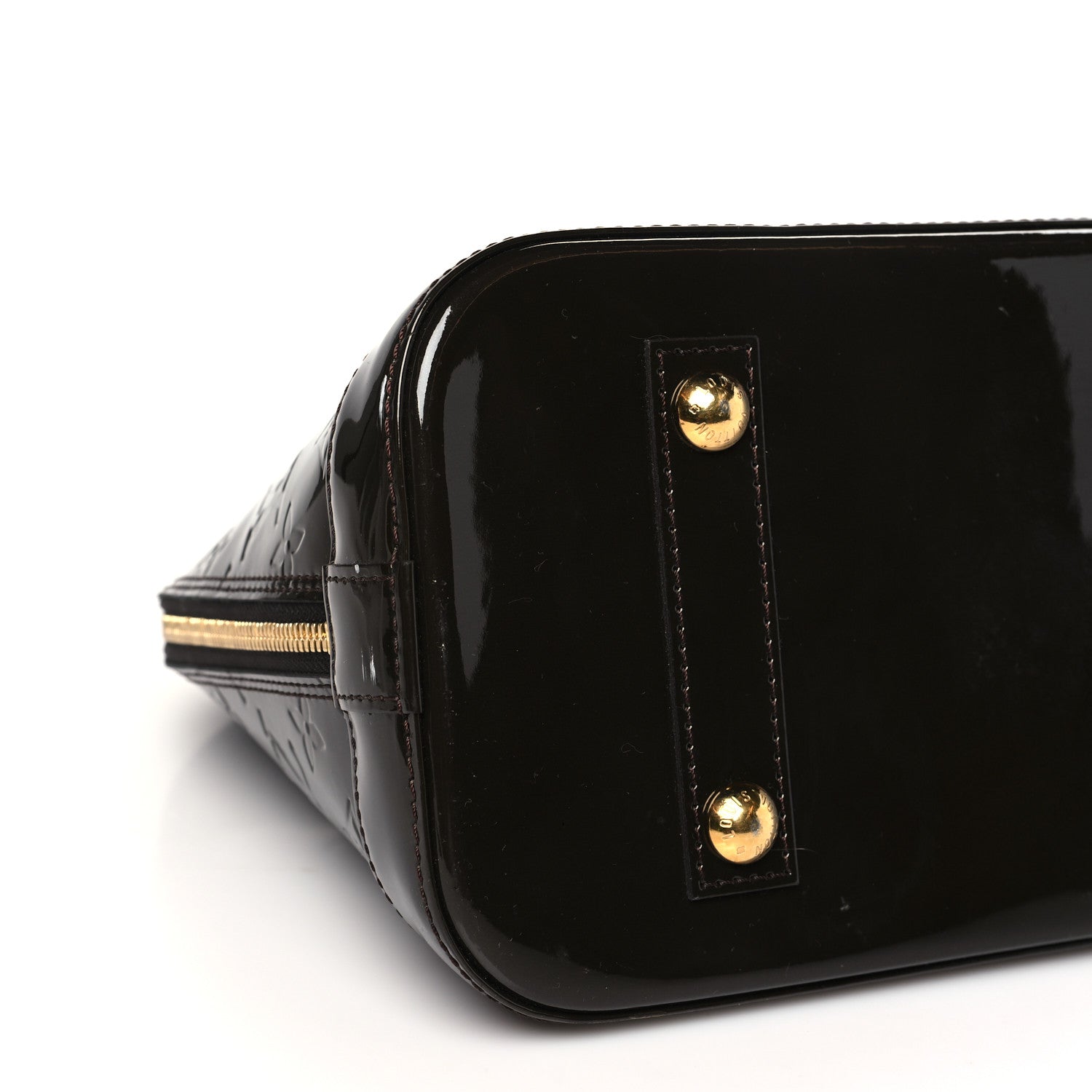 Louis Vuitton Vernis Alma PM Terre D'Ombre 8 of 9