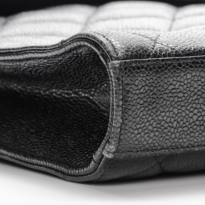 Chanel Caviar Quilted Briefcase Laptop Bag Black 9 of 19