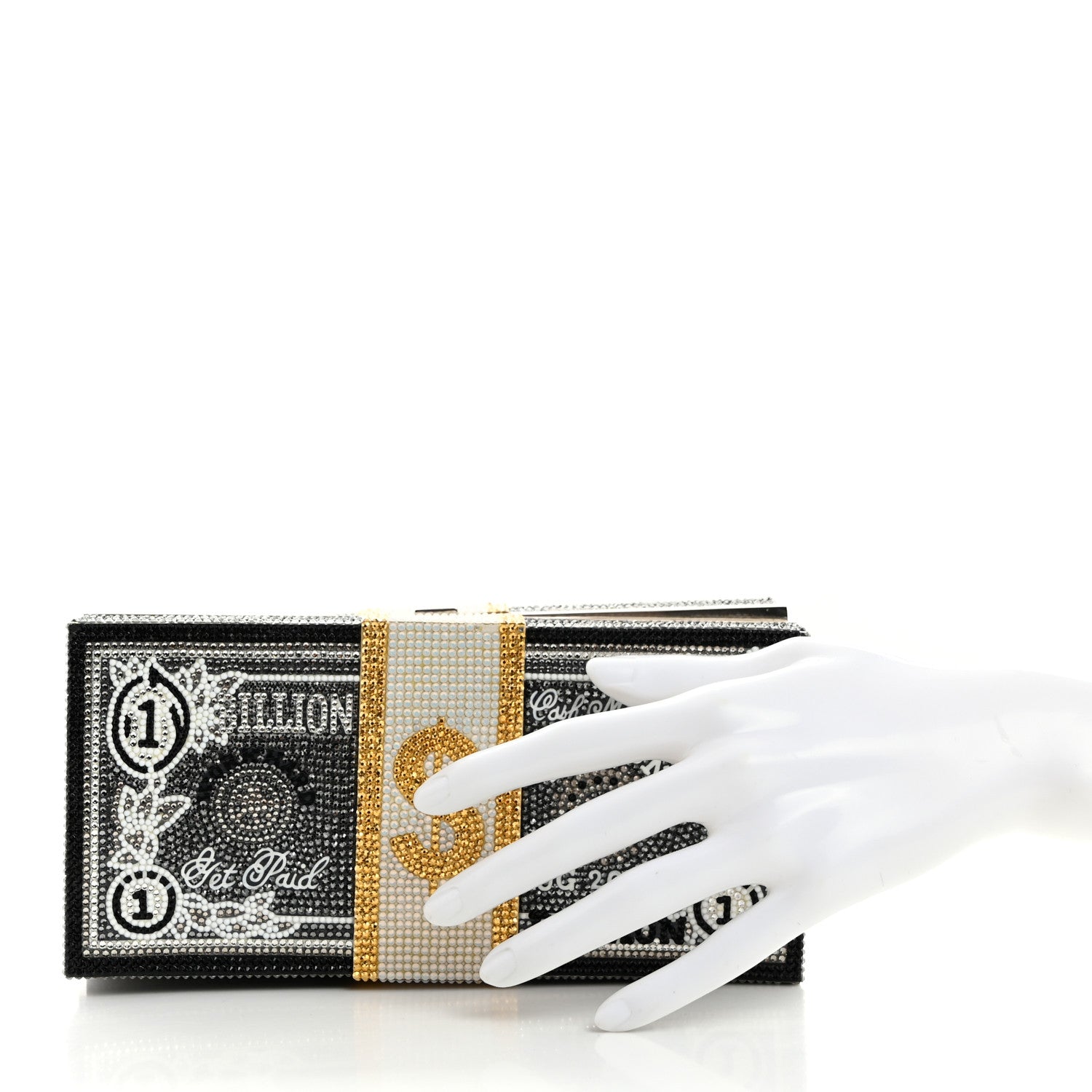 Judith Leiber Crystal Billions Envelope Clutch 2 of 12