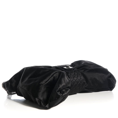 Chanel Satin Large Bow Bag Black 4 of 8