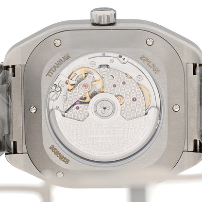 Hermes Titanium 39mm H08 Automatic Watch 3 of 4