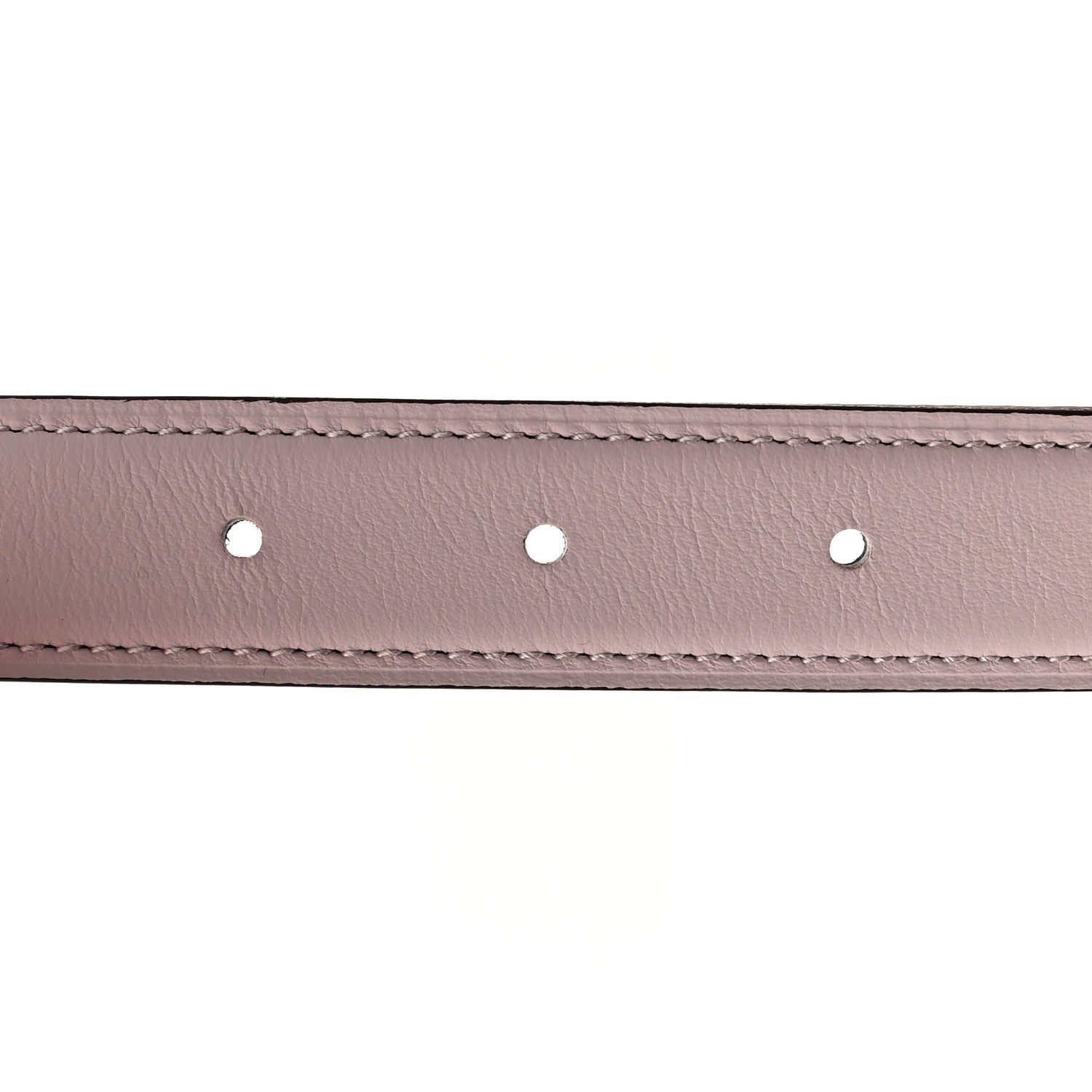 Hermes Swift Epsom 24mm H Cursives Belt 70 28 Mauve Pale Gris Meyer 4 of 6