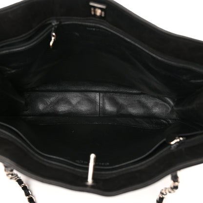 Chanel Lambskin Quilted Shopping Tote Black 5 of 11