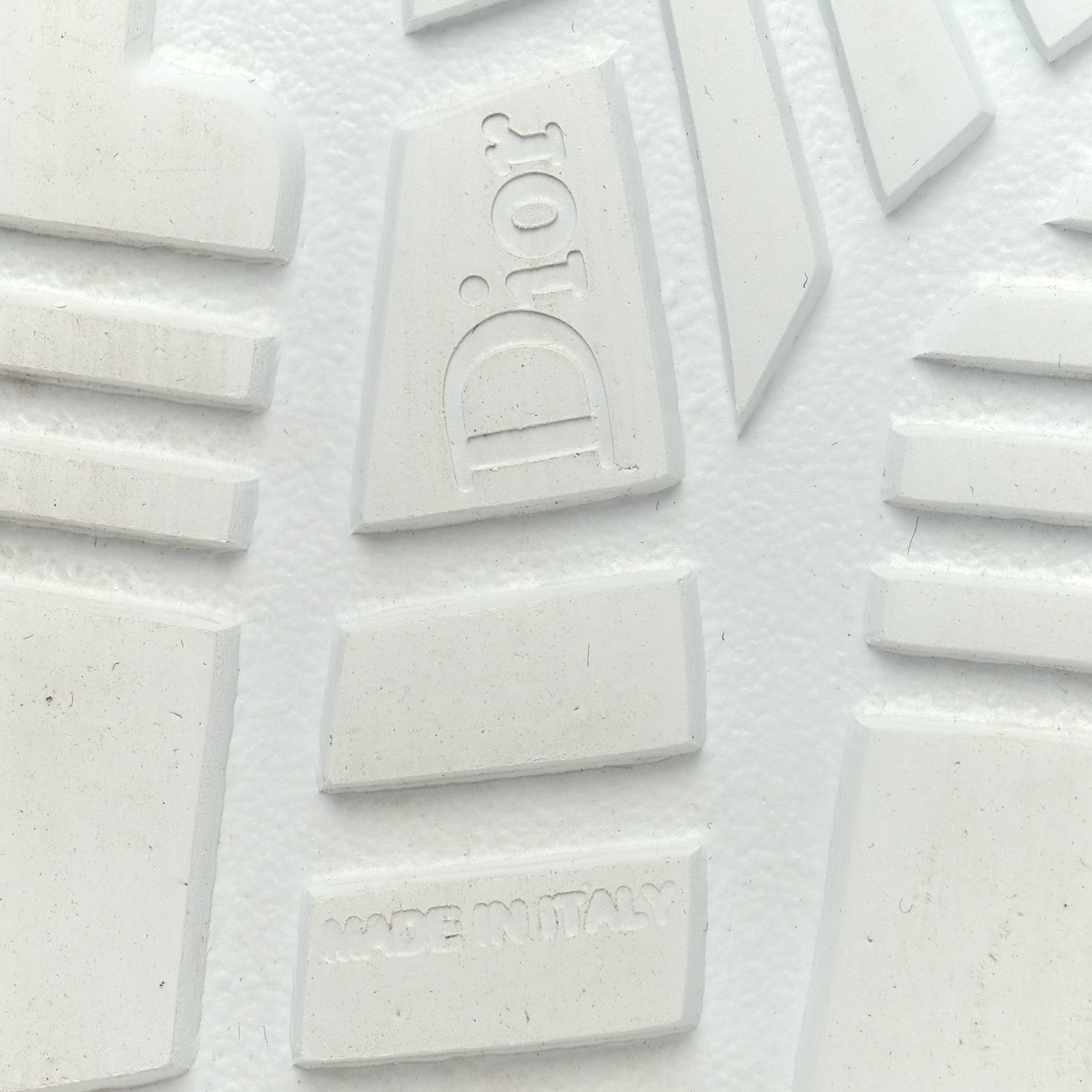 Christian Dior Nylon Fabric Womens D-Player High Top Sneakers 39.5 White 7 of 10