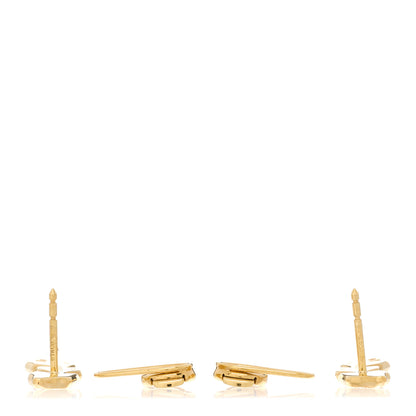 Tiffany 18K Yellow Gold Diamond Victoria Vine Climber Earrings 3 of 5