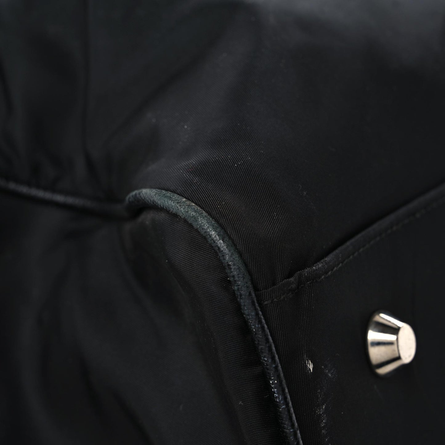 Nylon Viaggio Duffle Black