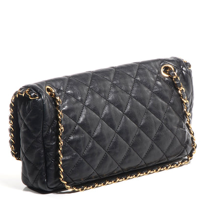 Chanel Calfskin Chain Me Medium Flap Black 3 of 7