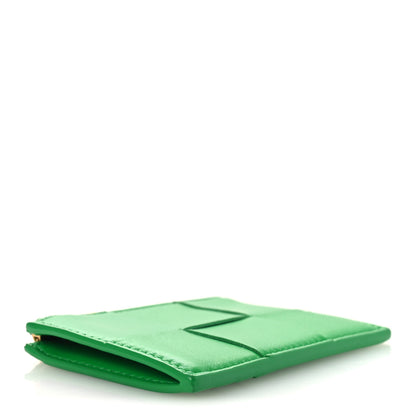 Bottega Veneta Nappa Intreccio Cassette Zipped Card Case Parakeet 4 of 7