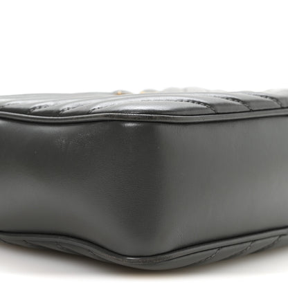 Saint Laurent Calfskin Matelasse Monogram Lou Camera Bag Storm 9 of 11