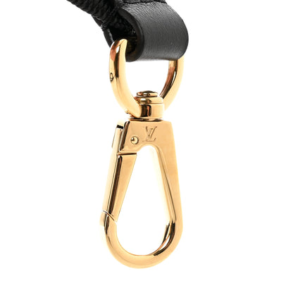 Louis Vuitton Nylon Petite Malle Souple Shoulder Strap Black 4 of 4