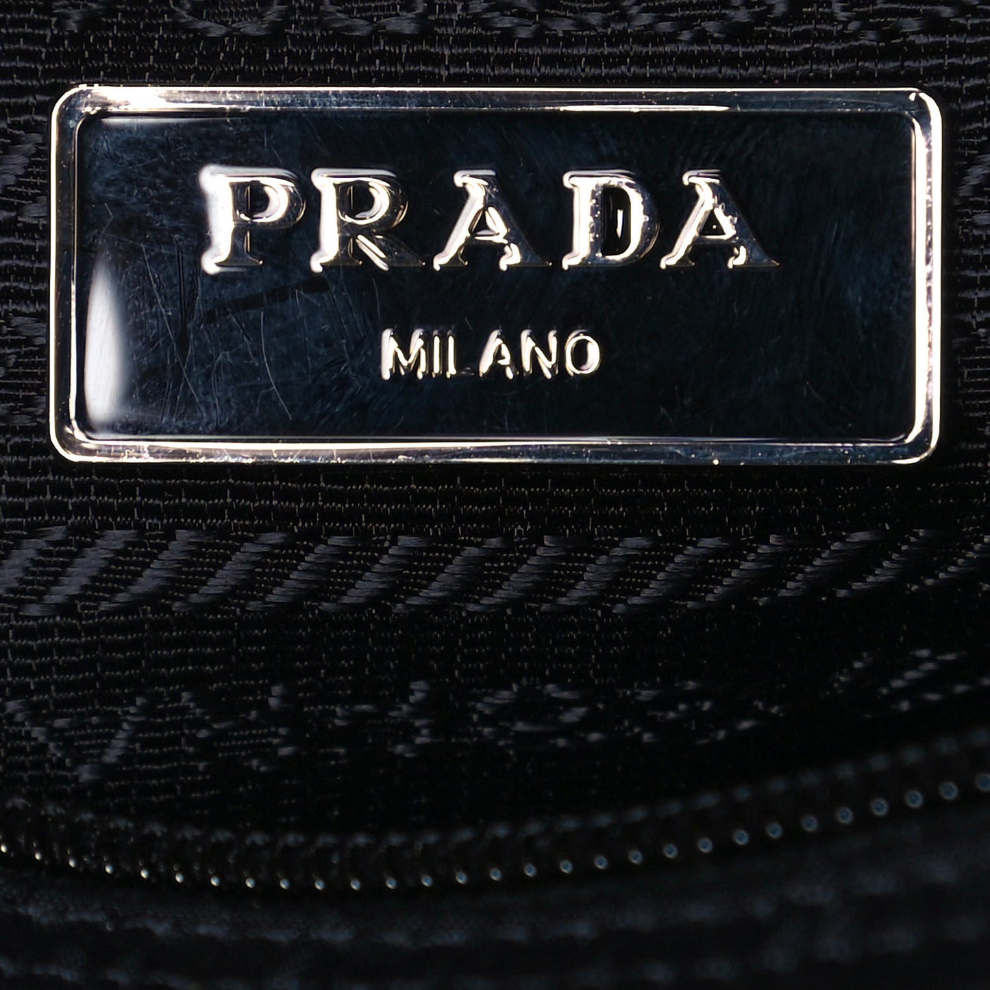 Nylon New Vela Studded Messenger Black Astrale