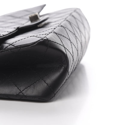 Chanel Aged Calfskin Quilted 2.55 Reissue 226 Flap Black 12 of 14
