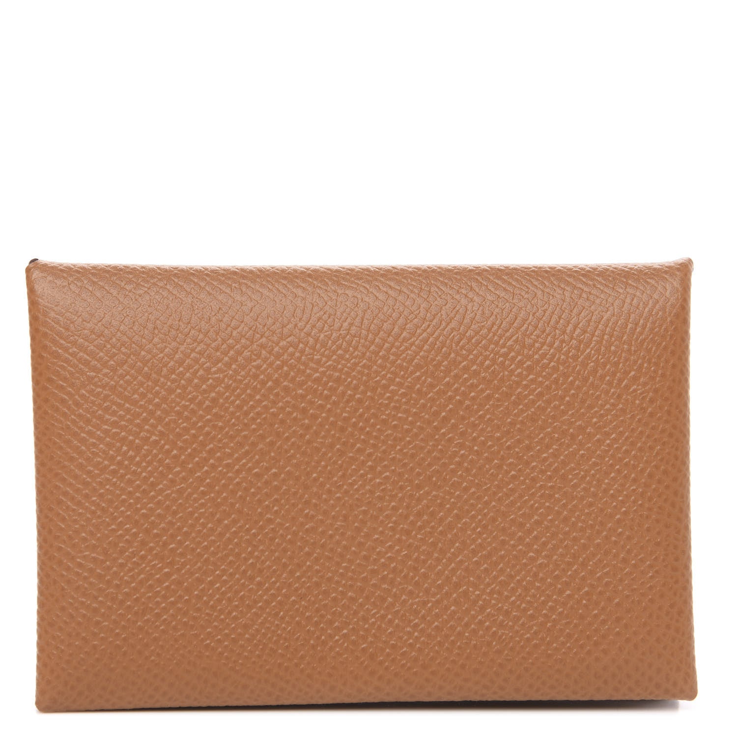 Hermes Epsom Calvi Card Case Gold 1 of 7