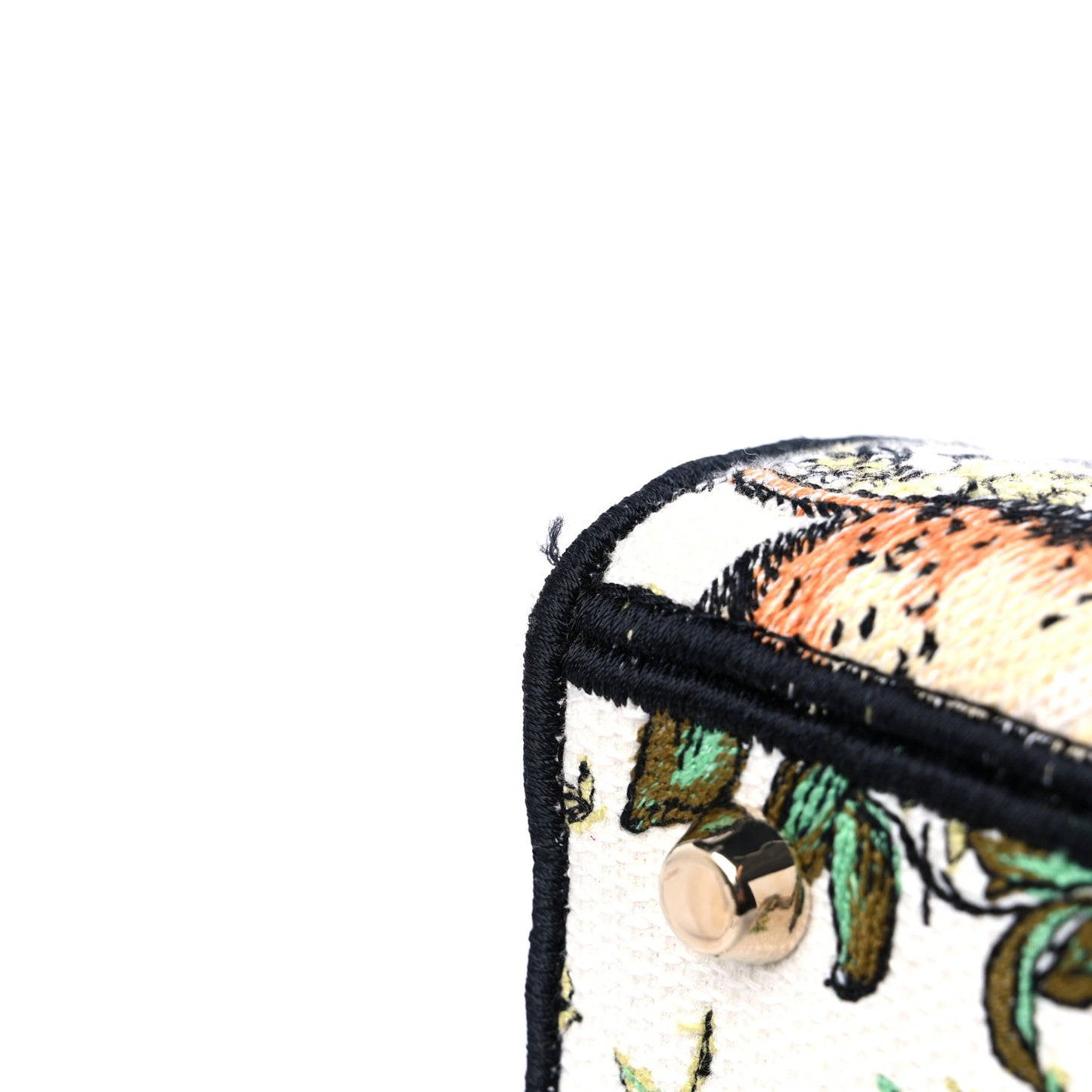 Canvas D-Constellation Embroidered Medium Lady D-Lite Latte Multicolor