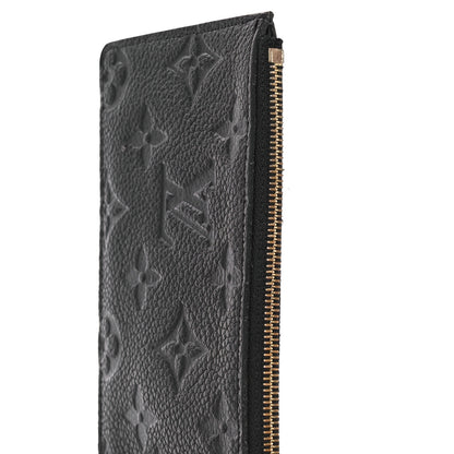Louis Vuitton Empreinte Felicie Chain Wallet Zippered Insert Black 11 of 11