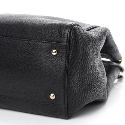 Gucci Pebbled Calfskin Medium Soho Shoulder Bag Black 10 of 10