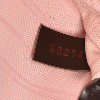 Louis Vuitton Damier Ebene Neo Neverfull MM Rose Ballerine 8 of 8
