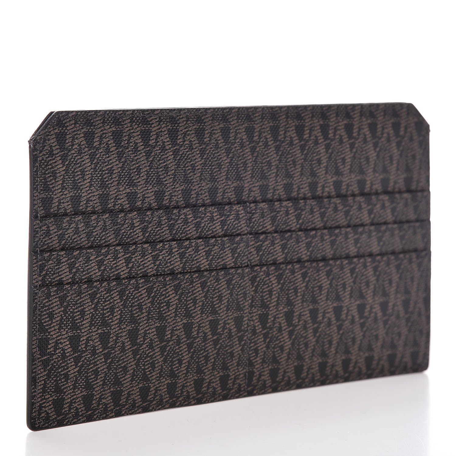 Saint Laurent Classic Toile Monogram Fragments Pouch Black Lino 3 of 9