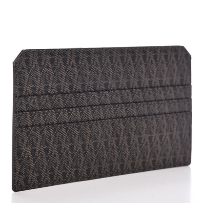 Saint Laurent Classic Toile Monogram Fragments Pouch Black Lino 3 of 9