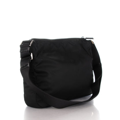 Prada Nylon Vela Flat Messenger Bag Black 3 of 7