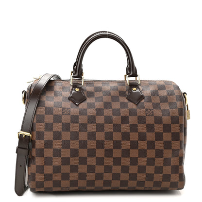 Louis Vuitton Damier Ebene Speedy Bandouliere 30 1 of 8